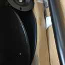 FDW Bistro Pub Table 2 Pack 40 Inch Height Cocktail Table Round Bistro Bar Table for Home and Kitchen Dining (Black)