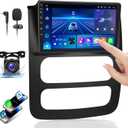 【4G+64GB】Car Radio Stereo for Dodge Ram 1500 2500 3500 2003 2004 2005,Android 13 Wireless Carplay&Android Auto with 9" IPS Touchscreen Radio Support Real-Time GPS/Voice Control/WiFi/AHD Camera/SWC/FM