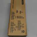 Veken Shower Caddy 6-Pack,Advanced Rustproof Design, No Drilling Adhesive Shelves, Rack with Soap Holder, Large Capacity Bathroom Organizers and Storage, Wall-Mounted Kitchen & Home Decor (6-Piece Set for Master Bathroom(Rustproof Upgrade), Black)