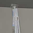 AIZESI Tension Rod 18-36 inch1Pcs White Adjustable Tension Curtain Rod No Drilling Small Tension Rod Spring Tension Curtain Rod Expandable Curtain Rod