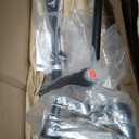 BeneCane Quad Cane Walking Cane with Two Led Lights with Big Base T HandleLightweight Adjustable Walking Stick Four Pronged Sturdy for Men and Women (black)