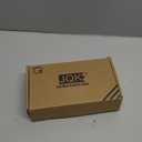 JQK 3/8 Inch Inset Cabinet Door Hinges Black, 20 Pack 10 Pairs Flush Face Mount Cupboard Kitchen Hardware Hinges Max fit 9mm/0.375 Step Door, CH201-BK-P20