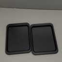 Little Small Baking Sheets Nonstick Set of 2 (9.5inch X 7.1inch) - SS&CC 8 Inch Nonstick Baking Toaster Oven Tray Cookie Sheets, 1 or 2 Person Household