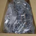 New Garden Hose Holder, Super Stable Water Hose Holders Stand Holds 160-Feet Hose, Detachable Freestanding Hose Storage Hanger Rack for Outside Yard Lawn Farm, Black