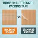 Clear Packing Tape, 6 Rolls 1.88inches Wide, 65 Yards Per Roll, 390 Total Yards Tape for Shipping Packaging Moving Sealing, Thicker Clear Packing Tape, (2.7Mil x 1.88" x 65Yds)