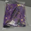 DiBanGu Mens Christmas Suit Vest and Tie Set for Men Waistcoats and Necktie Pocket Square Set for Prom Party S-3XL (S, Purple)