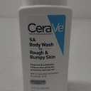 CeraVe Body Wash with Salicylic Acid, Fragrance Free Body Wash to Exfoliate Rough and Bumpy Skin, Allergy Tested, 10 Ounce