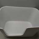 Extra Large Kitty Litter Box with High Sides, Anti-Splashing, Tool-Free Assembly, Multi Cat, Jumbo (Grey) 24.60" L x 16.92" W x 12.99" H