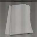 CLOROX 2-in-1 Bathroom Shower Curtain Liner, Durable Fabric, Weighted Magnets for Bath Water Control, Washable Premium Quality, Modern - 72" x 72" White