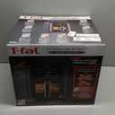 T-fal Infrared Air Fryer, 2x Faster Than Traditional Heating*, Large Air Fryer Toaster Oven Combo, 6 Qt Digital Touch Screen, 7-in-1 Cooking Functions, No-Shake Technology, 1550W, Black,