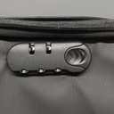 DEEGO Fireproof Document Box, Water-Resistant File Organizer Box with Lock for Document Safe, Collapsible File Organizer with Handle, Filing Cabinets for Home Office for Hanging Letter/Legal Folder (Black 1 Layer)