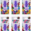 BUBBLEBABY 3D/Vent Clip Car Vent Air Freshener and Odour Eliminator - Berry Fragrance Pack of 6