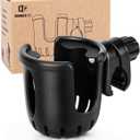 Universal Cup Holder Stroller Drink Holder for Bikes, Trolleys or Walkers, Fits Most Cups