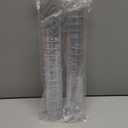 Zezzxu 25 Pack Mini Dessert Cups with Spoons, 2.2 oz Plastic Small Dessert Shotter Cups Slanted Appetizer Cups for Serving Mousse Pudding Triffle