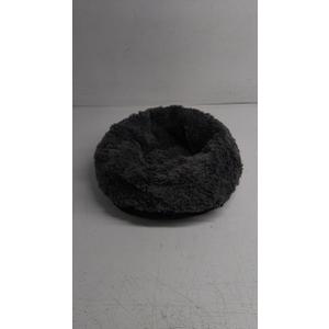 Donut Dog Bed Cat Bed Fluffy Calming Pet Bed Dog Round Bed Cat Round Bed Warm Kitten Nest Ideal for 3Kg Pet, Small, Dark Light