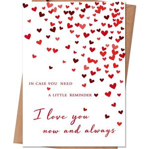Valentines Day Gifts for Women Men, Valentine's Day Card for Him Her Husband Boyfriend Wife Girlfriend, Mens Valentines Day Gifts (QQ-170)