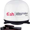 Winegard Dish Playmaker Bundle Automatic Satellite Antenna, White