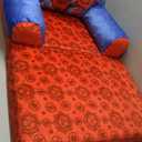 Delta Children - Spidey and His Amazing Friends Cozee Buddy Flip-Out Kids Chair, Red