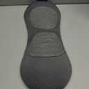 Waist Support Pillow with Memory Foam, Ergonomic Design for Sleeping, Lower Back Support (Classic Grey)