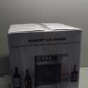 Nugget Ice Maker Countertop  44 lbs/Day Pebble Ice Machine with 0.8 Gal Water Tank, 6-10 Mins Fast Ice, Self-Cleaning, Portable for Home, Camping, Kitchen, RV