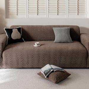 Stretch Sofa Cover for 2-3 Cushion Couch, Washable Couch Cover for Sofa & Loveseat, Non-Slip Sofa Slipcover for Furniture Protection, Soft Couch Covers for Sofa, Pet Friendly