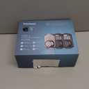 TEEHO TE001K Keyless Entry Door Lock with Handle, Electronic Keypad Deadbolt with 2 Knobs, High-Security Front Door Handle Set for Home & Rental, Smart Auto-Locking, Easy Install, Matte Black