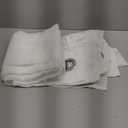 NICETOWN Semi Sheer Linen Curtains Flax Textured for Living Room, Grommet Vertical Drapes Natural Privacy Sheer Panels with Light Filter for Villa/Cottage, W52 x L84, Ivory, 1 Pair