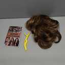 Halo Hair Extensions 20 Inch Invisible Wire Hair Extensions Adjustable Long Wavy Hairpiece Synthetic Upgrade 4 Secure Clips in Hairpieces 20 Inch,Medium Brown Mixed Golden Brown