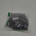 SOLY HUX Women's Ripped Raw Hem Jean Shorts High Waisted Straight Leg Denim Shorts Streetwear (Large)