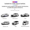 Car Steering Wheel Cover, 15 inch Microfiber Leather Carbon Fiber Soft Anti-Slip Breathable, Universal Size Elastic Car Accessory for Most Cars (Beige)