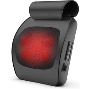 Back Massager,Back and Neck Massager with Heat,Shiatsu Deep Tissue Back Massager,Electric Massage Pillow for Shoulders,Legs,Foot,Body Muscle Relief,Neck Massager for Women/Men/Dad/Mom