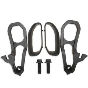 MITZONE Front Tow Hooks Right & Left with Bushing Compatible with 2019 2020 2021 2022 2023 2024 RAM 1500 Replace 68272944AB 68272945AB