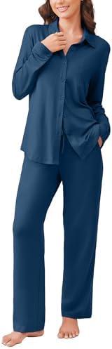 Ekouaer Womens Pajama Pants, M