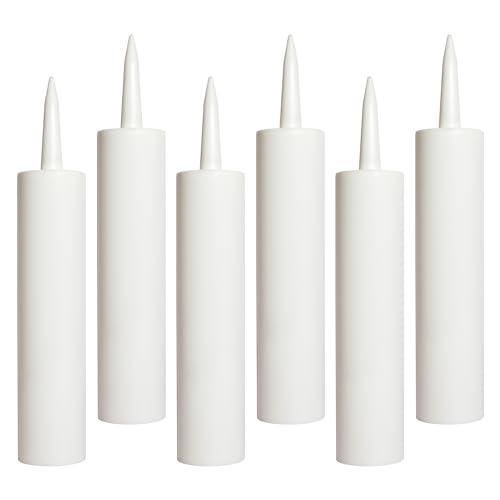 Red Devil 1010 300ML Empty Caulk Tube, 10 oz. Reusable Plastic Caulking Cartridge, 6 Pack