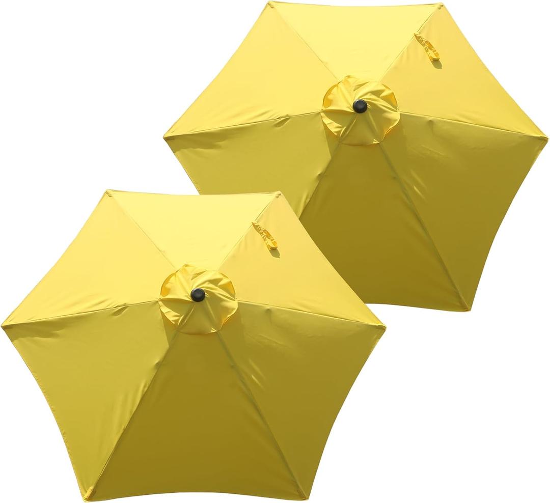 Goodgoods 9ft Patio Umbrella (Yellow)