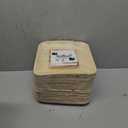 Palm Leaf Disposable Plates - Bamboo Plates Disposable 7 Inch Square (50pc) - 100% Compostable & Biodegradable Plastic-Free Plates - Heavy-Duty, Party Dinnerware Set - Microwave & Oven Safe