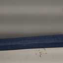 Exclusive Home Curtains Acadia 100% Blackout Polyester Roman Shade, 27"x64", Denim