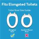 Carex 3.5 Inch Raised Toilet Seat with Arms, Elongated Toilet Seat Riser, Up to 250 lbs Capacity, Elevating & Raising Seat for Elderly & Handicap, Universal, Slip-Resistant with Padded Handles, White