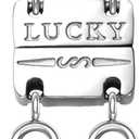Dailyacc Lucky Necklace Layering Clasp 18K Gold and Silver Multiple Necklace Clasps for Layered Look Separator