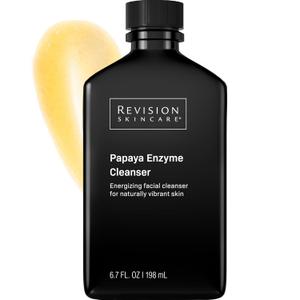Revision Skincare Papaya Enzyme Cleanser, Energizing Facial Cleanser with Salicylic Acid, Soothing and Exfoliating (6.7 Fl Oz (Pack of 1))