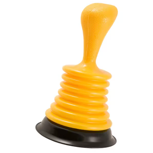 Reduce Touch Cold1 Flex Straws 2Pcs with PlumbCraft 11-in. Mini Drain Plunger, Drain and Sink Plunger for Kitchen and Bathroom Drains, Drain Clog Remover with Handle, Bellows Plunger to Unclog Sink Drain, DIY Bathroom Sink Accessory