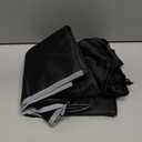 Windshield Snow Cover for Cars, Trucks, Vans - Waterproof, Windproof Winter Frost and Ice Removal Sunshade With Side Mirror Covers (Black)