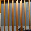 Ingenuity The Stairway 48W Series, 30'-48' Wide, 32" Tall, Baby Gate for Stairs with Door, Wood Safety Gate for Doorways and Stairways - Oak Wood