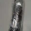 8 oz Amber Plastic Cosmetic Jars Leak Proof Container with Black Lid for Cream, Lotion, Powder, ointment, Beauty Products etc, 6 Pcs.