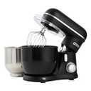 Kitchen in the Box Stand Mixer, 3.5QT Two Bowls Small Kitchen Electric Mixer, 10-Speed Portable Lightweight Matte Finish with Egg Whisk, Dough Hook, Beater (Onyx Black, 3.5QT)