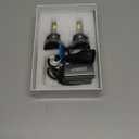 for Ford Explorer 2011-2015 Fog Lights Bulbs Combo, 4pcs Super Bright White Dual Beam and Fog Lights Blubs Package