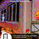 240 LED C6 Christmas Lights Outdoor, 78FT Super Long Christmas String Lights with 13 Modes & Timer, Waterproof Fairy Twinkle Light Plug in for Indoor Tree Garden Party Xmas Decorations (Multicolor)