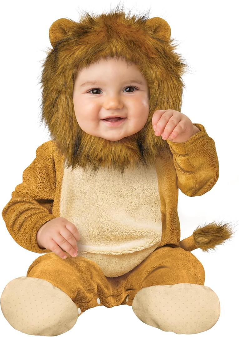 Fun World Costumes Baby's Cuddly Lion Infant Costume (12-24M) (Brown)
