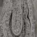 Yimobra Bathroom Runner Rug Non Slip 70"x 24", Super Absorbent Bath Rugs, Quick Dry, Luxury Extra Long Shaggy Fluffy Bath Mat for Double Vanity & Tub Side, Machine Washable, Light Gray and White