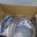 Zip Line Kit for Kids and Adults Outdoor, UFO Trolley 75/100/120/150ft Zipline for Backyard, Up to 350 Lbs, Included Swing Seat, Ziplines Spring Brake and Safety Harness